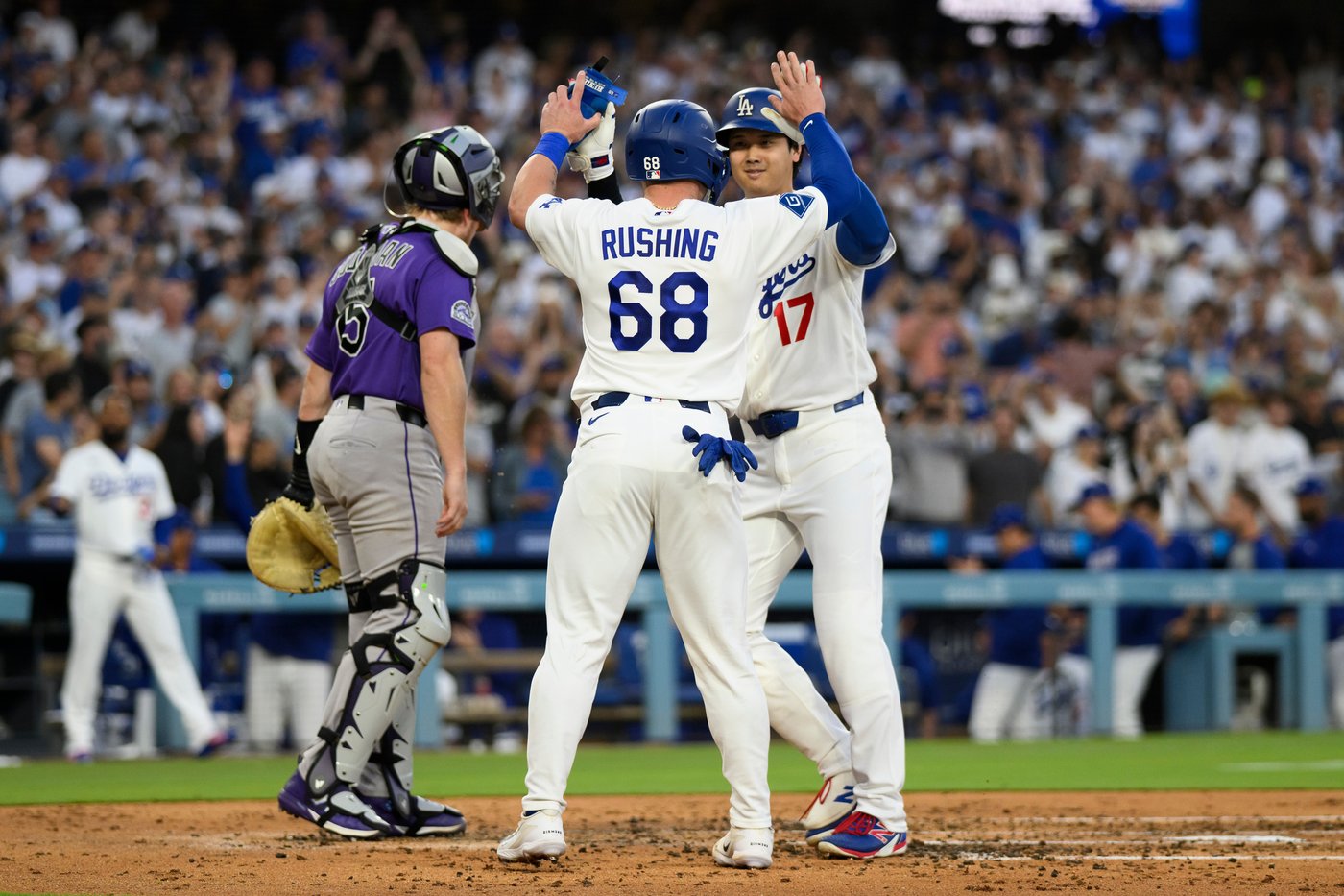 Rushing delivers a dramatic 11th-inning walk-off as Dodgers edge Rockies 8-7 | iNFOnews.ca Rushing delivers a dramatic 11th-inning walk-off as Dodgers edge Rockies 8-7 | iNFOnews.ca