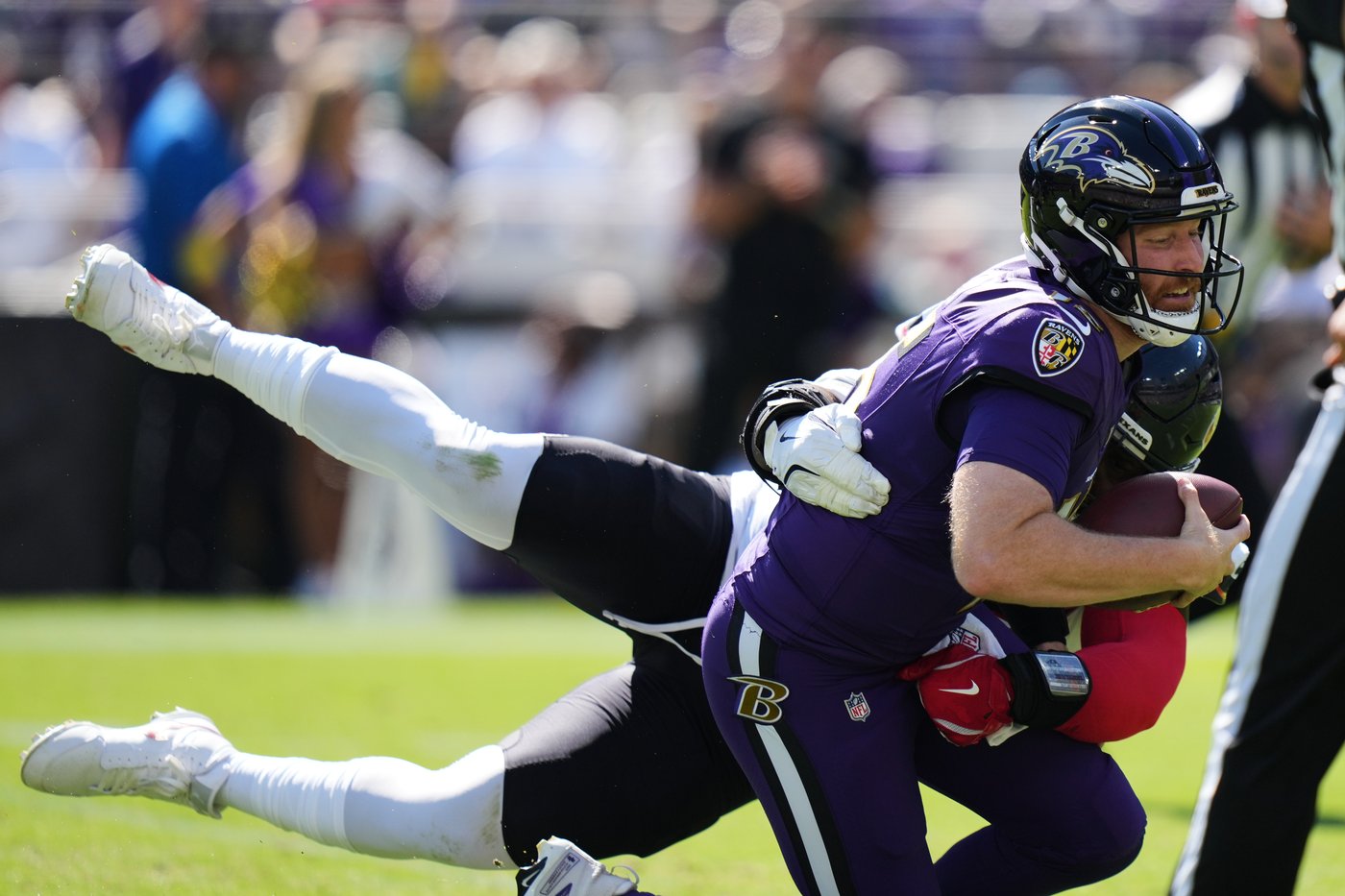 Short-handed, skidding Ravens reach pivotal point of season after 44-10 loss to Houston | iNFOnews.ca