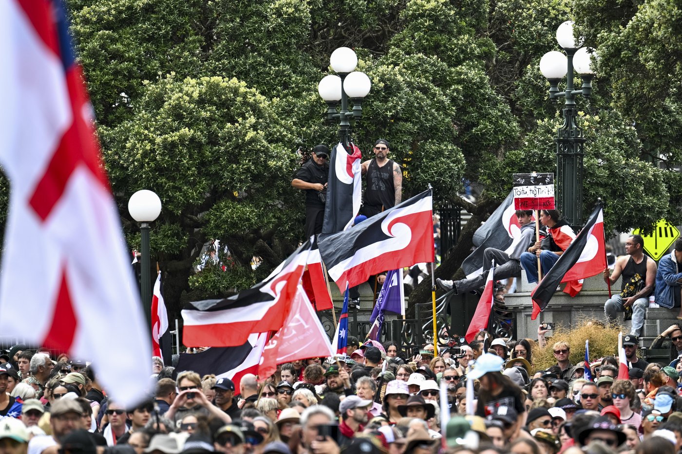35,000 crowd New Zealand's Parliament grounds in support of Māori rights | iNFOnews.ca