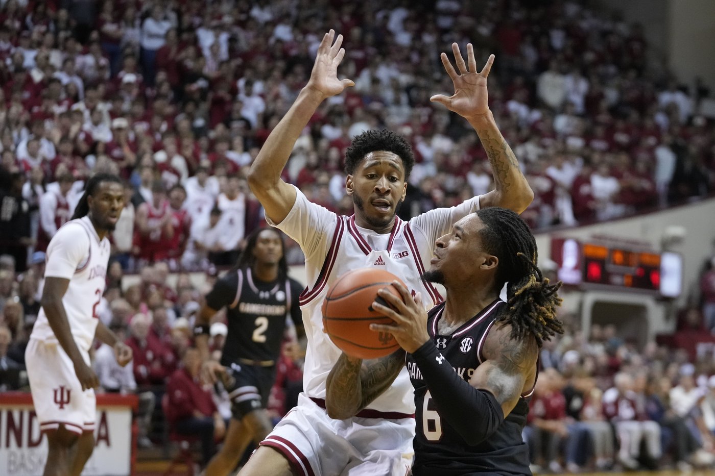 Transfer Myles Rice leads No. 16 Indiana past South Carolina | iNFOnews.ca Transfer Myles Rice leads No. 16 Indiana past South Carolina | iNFOnews.ca