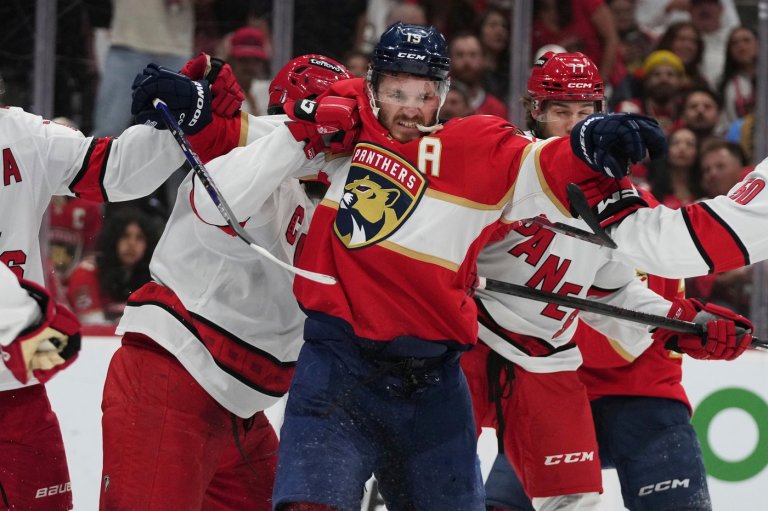 Matthew Tkachuk practises with Panthers for first time this season | iNFOnews.ca
