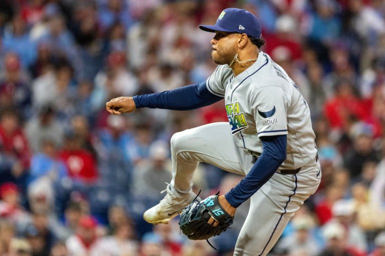 Rays' Freddy Peralta shuts down punchless Phillies lose 3rd straight potential playoff clincher | iNFOnews.ca