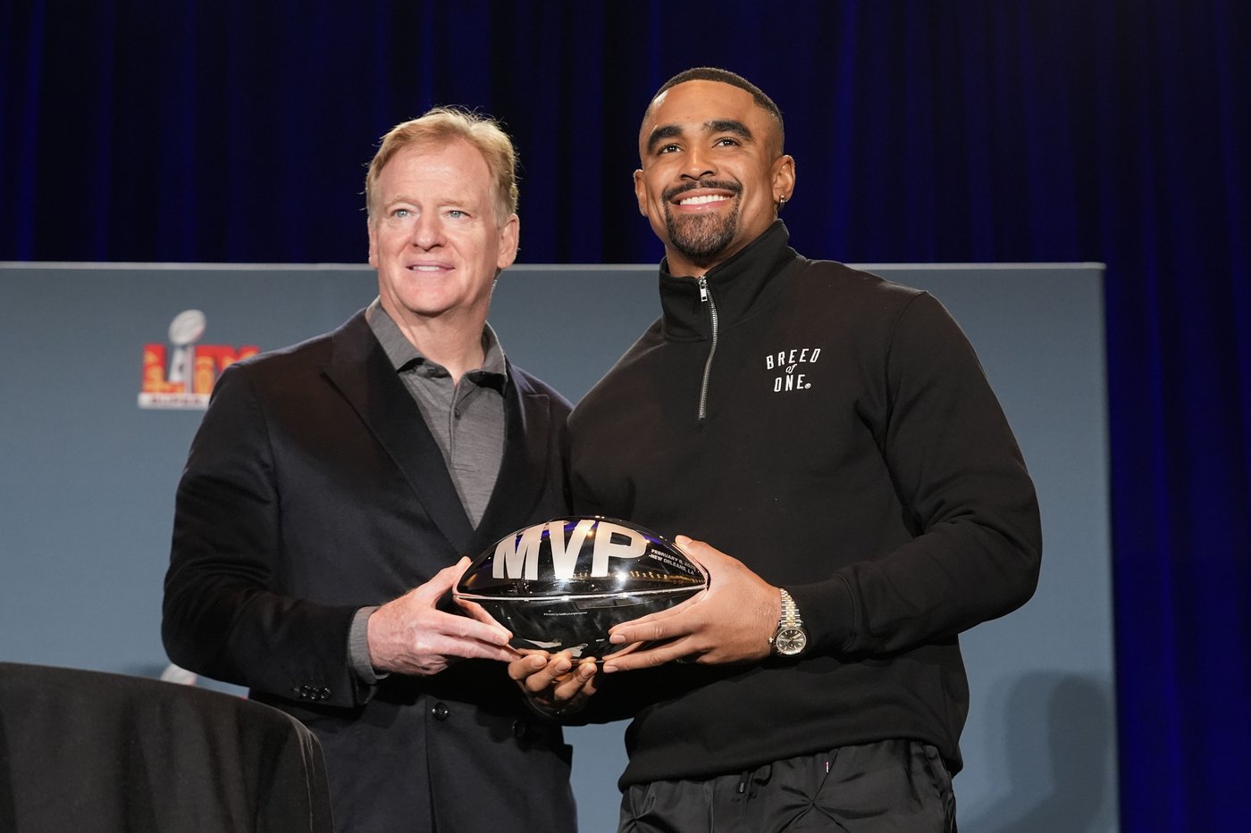 Jalen Hurts' rocky road leads to a Super Bowl MVP award | iNFOnews.ca Jalen Hurts' rocky road leads to a Super Bowl MVP award | iNFOnews.ca