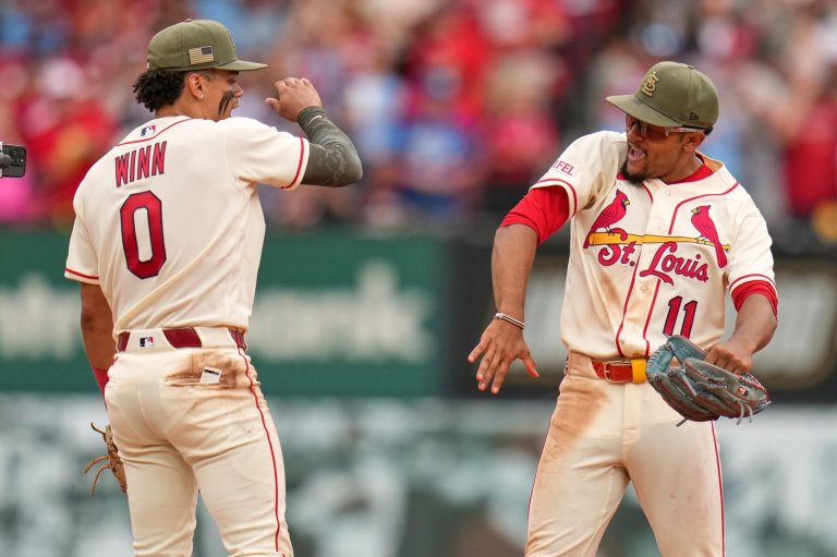 Burleson, Winn spark Cardinals to 4-2 victory over Royals in Game 2 of I-70 series | iNFOnews.ca