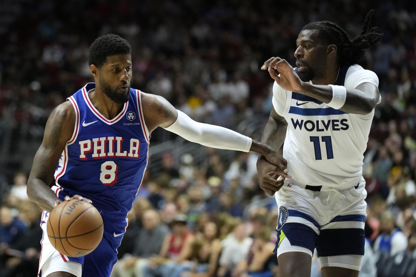 Paul George scores 23 points in preseason debut with 76ers | iNFOnews.ca