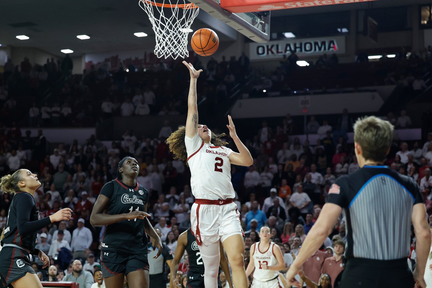 Chavez scores 15 of her 26 points in overtime as No. 16 Oklahoma stuns No. 2 South Carolina 94-82 | iNFOnews.ca Chavez scores 15 of her 26 points in overtime as No. 16 Oklahoma stuns No. 2 South Carolina 94-82 | iNFOnews.ca