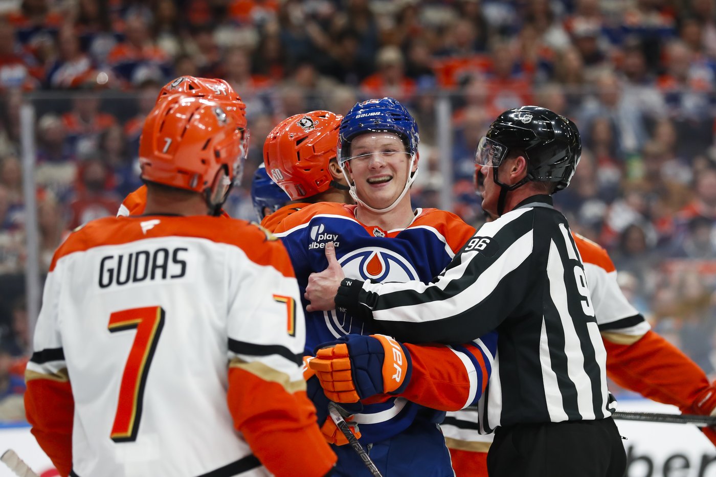 Edmonton Oilers seek to hold serve at home in playoff series against Anaheim Ducks | iNFOnews.ca