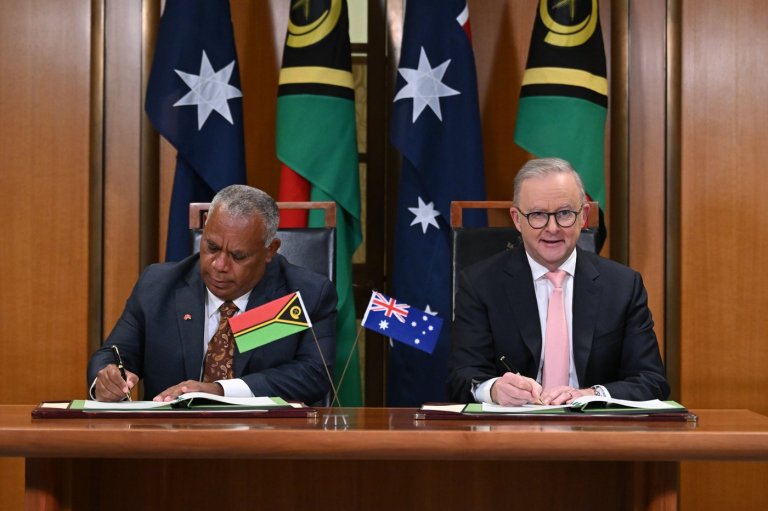 A long-awaited Australia-Vanuatu pact blocks China from building a military base | iNFOnews.ca