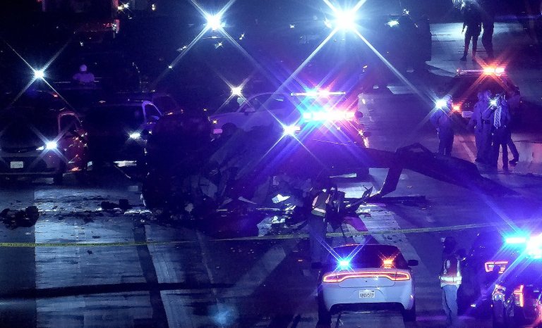 Helicopter crashes onto highway in Sacramento, closing eastbound lanes | iNFOnews.ca