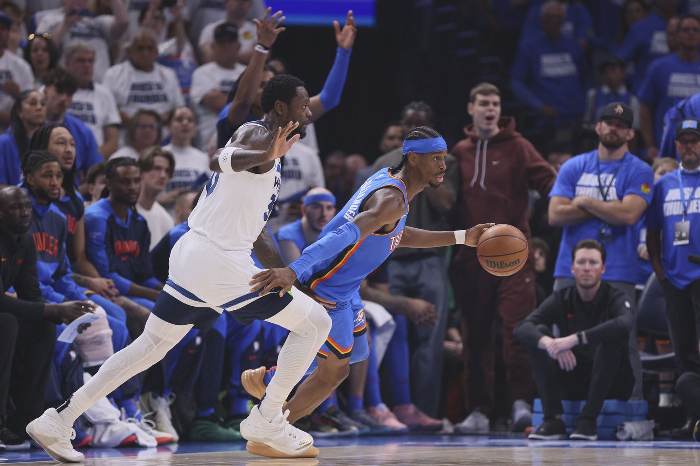Shai Gilgeous-Alexander scores 34 as Thunder top Timberwolves 124-94 to advance to NBA Finals | iNFOnews.ca Shai Gilgeous-Alexander scores 34 as Thunder top Timberwolves 124-94 to advance to NBA Finals | iNFOnews.ca