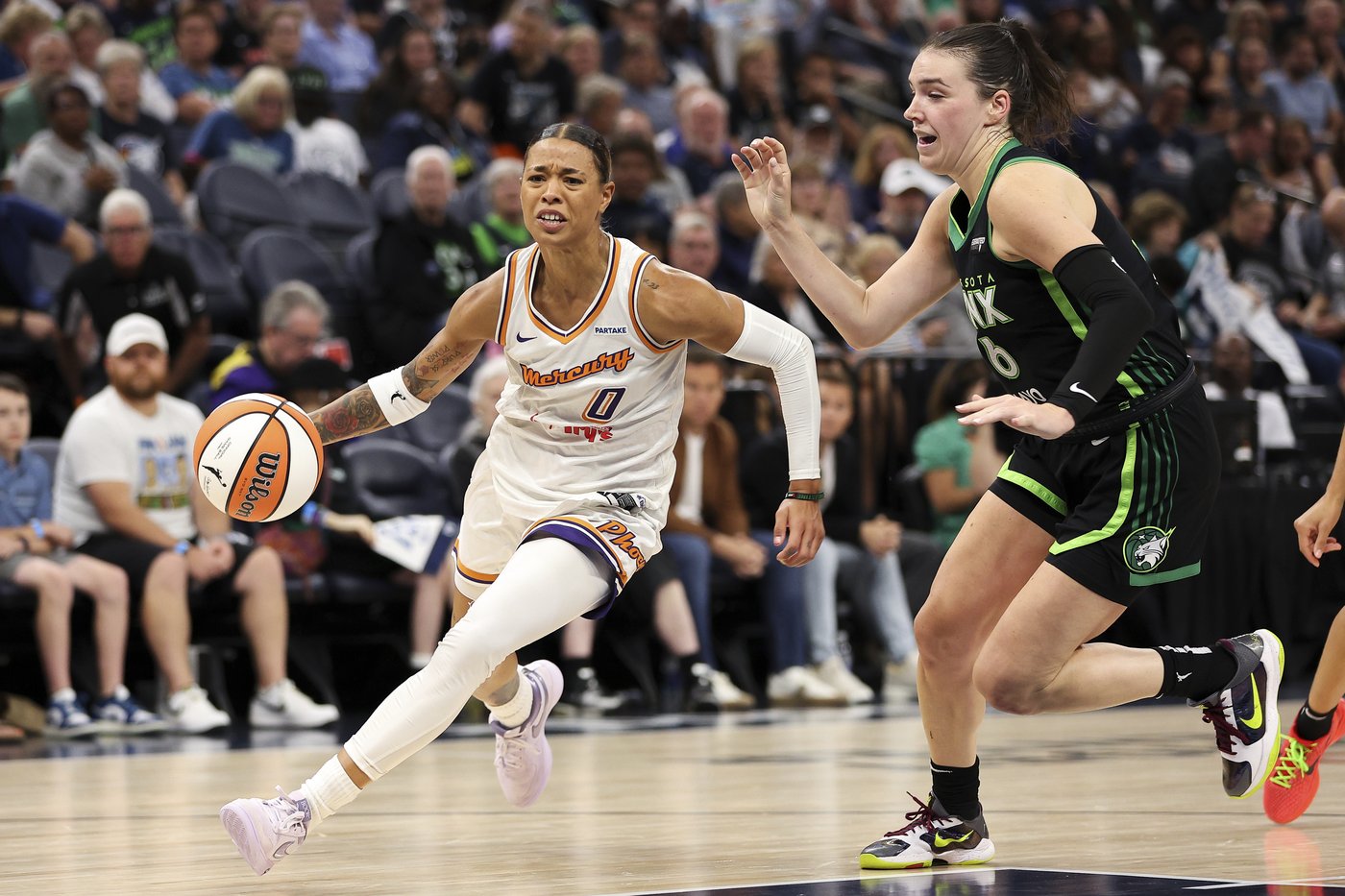 Napheesa Collier scores 38 as Lynx fend off Mercury 102-95 in playoff opener | iNFOnews.ca
