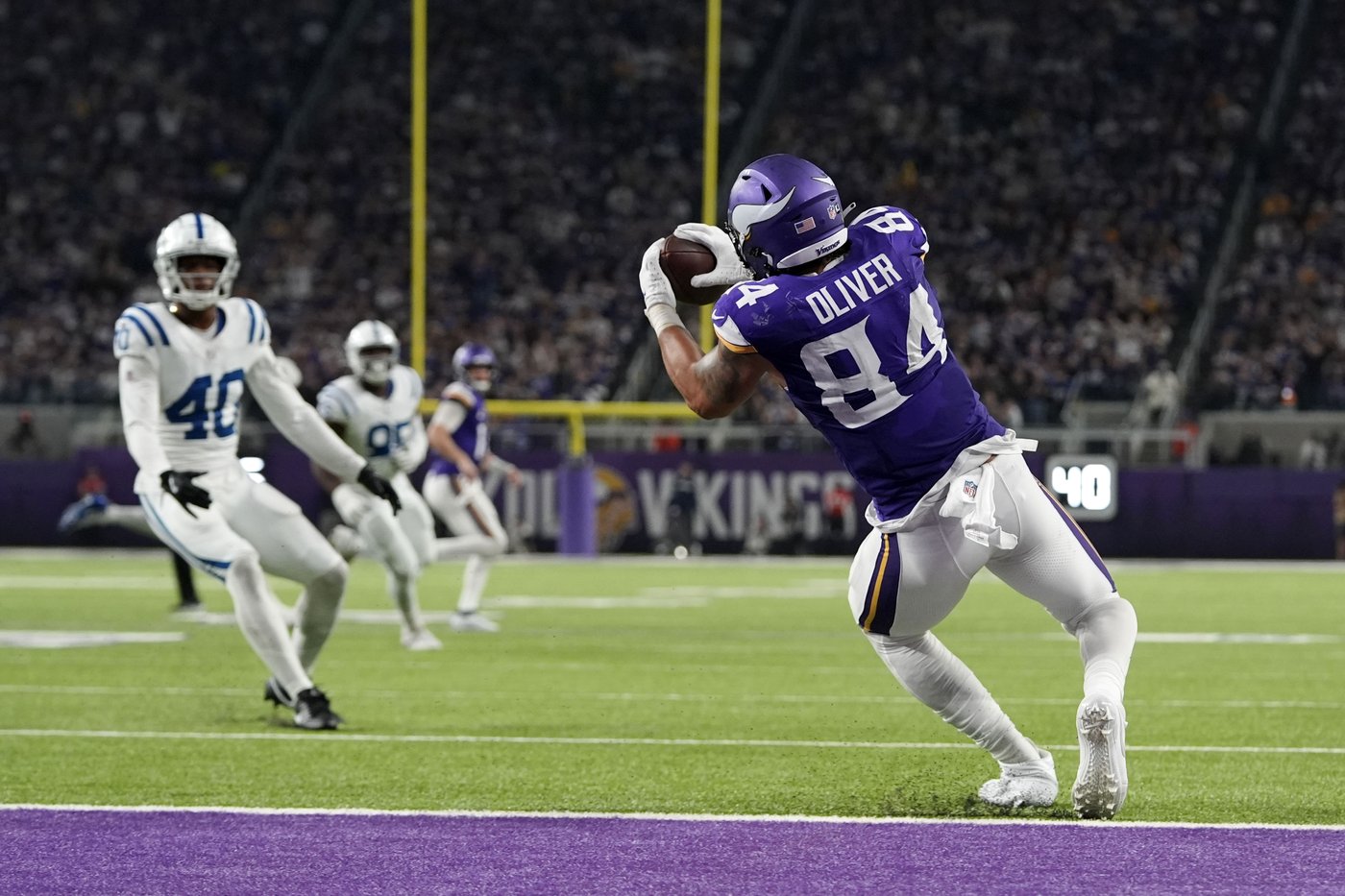Vikings love to tout tight end Josh Oliver, despite his unglamorous run-blocking role | iNFOnews.ca