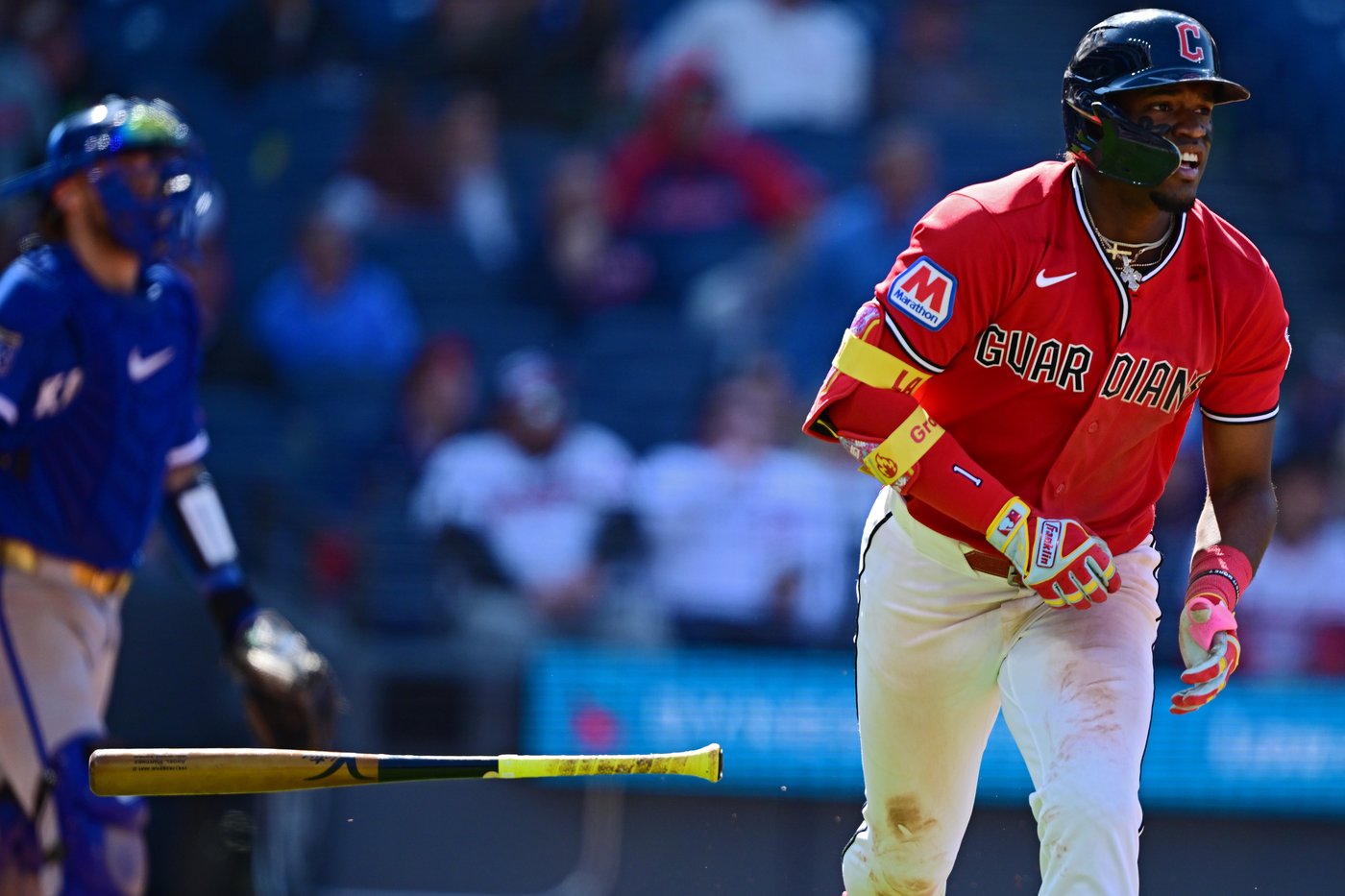 Angel Martinez hits a grand slam as part of a career-best game and Guardians rout Royals 10-2 | iNFOnews.ca