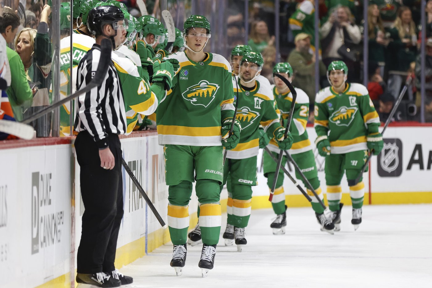 Boldy has 2 goals and assist as Wild score final 5 goals to beat Islanders 6-3 | iNFOnews.ca