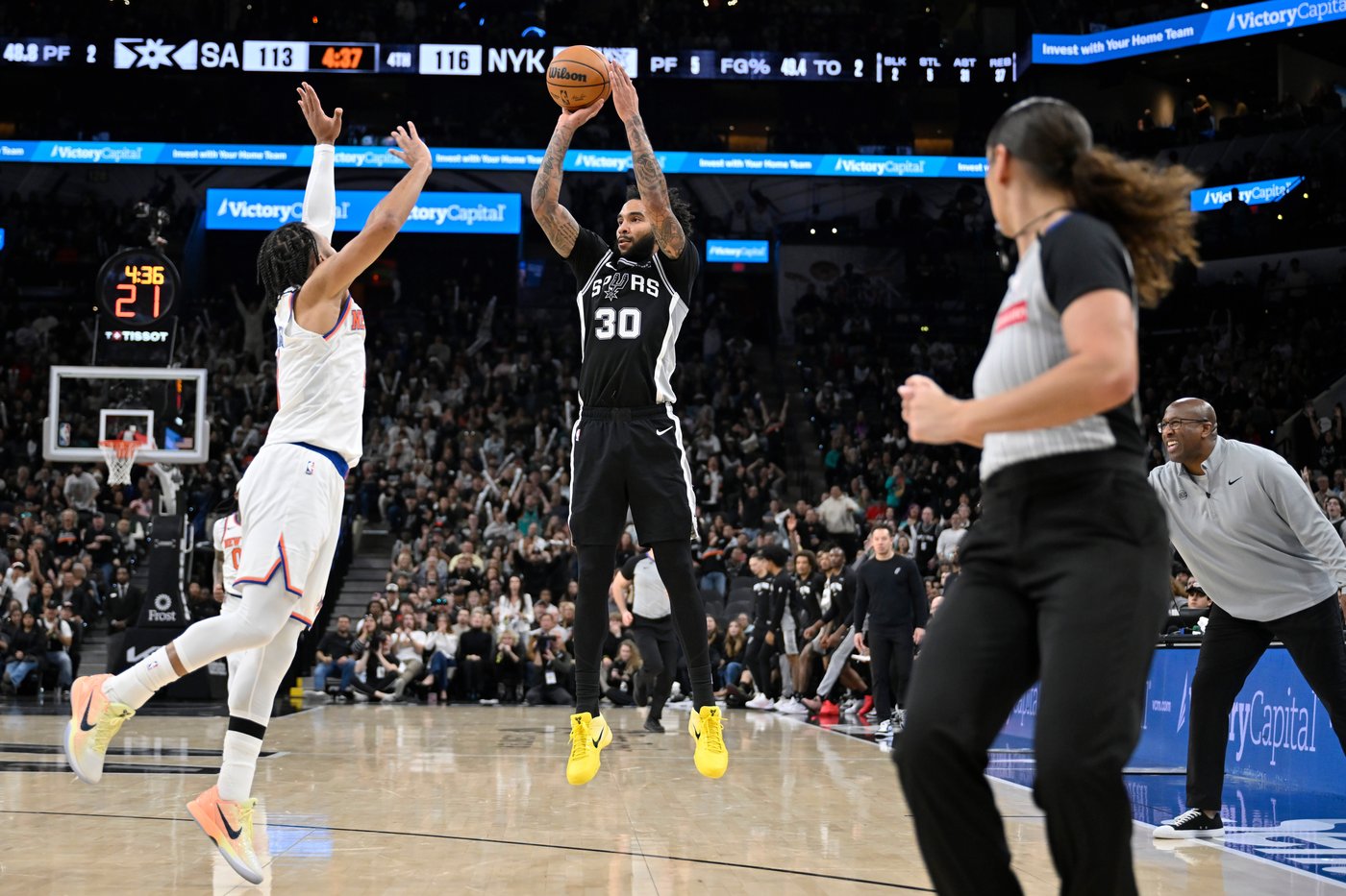 Spurs survive injury scare to Wembanyama, rally to beat Knicks 134-132 in NBA Cup final rematch | iNFOnews.ca