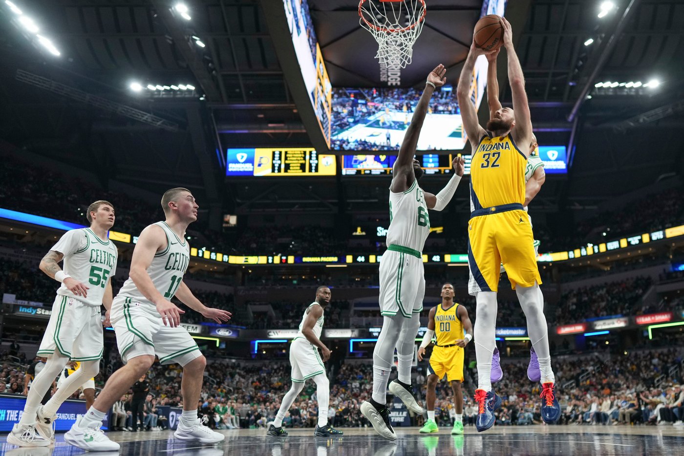 Jaylen Brown scores 30 points and the Celtics make 20 3-pointers to beat the Pacers 140-122 | iNFOnews.ca