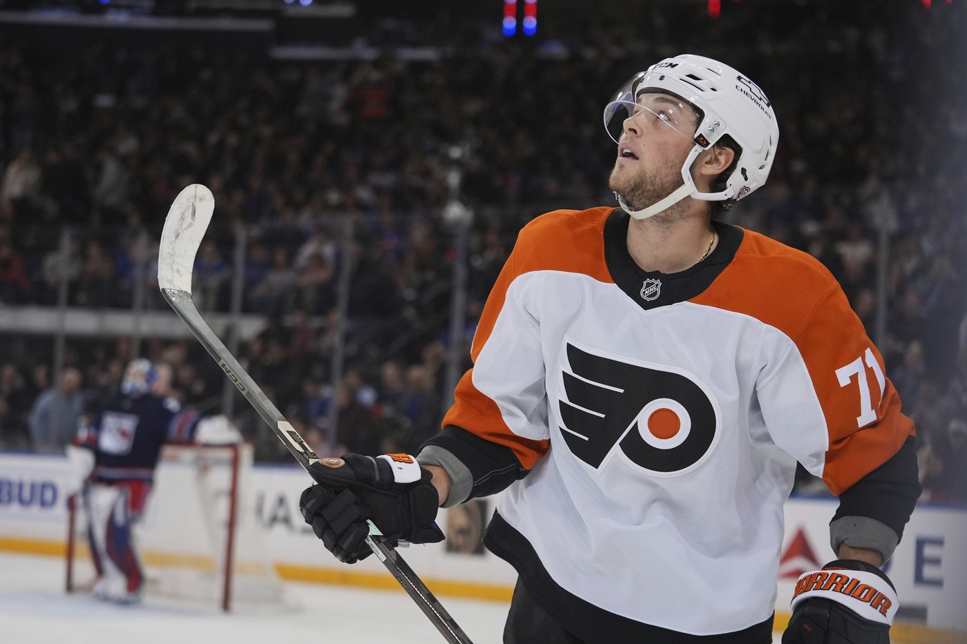Foerster scores hat trick as Flyers down Rangers 8-5 | iNFOnews.ca