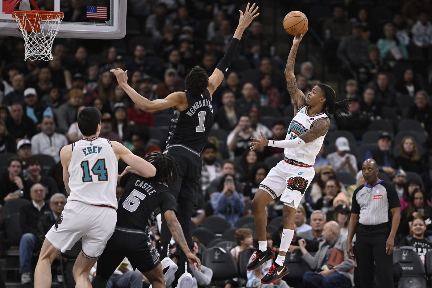 Morant's 21-point, 12-assist performance carries Grizzlies past Wembanyama and the Spurs 129-115 | iNFOnews.ca Morant's 21-point, 12-assist performance carries Grizzlies past Wembanyama and the Spurs 129-115 | iNFOnews.ca