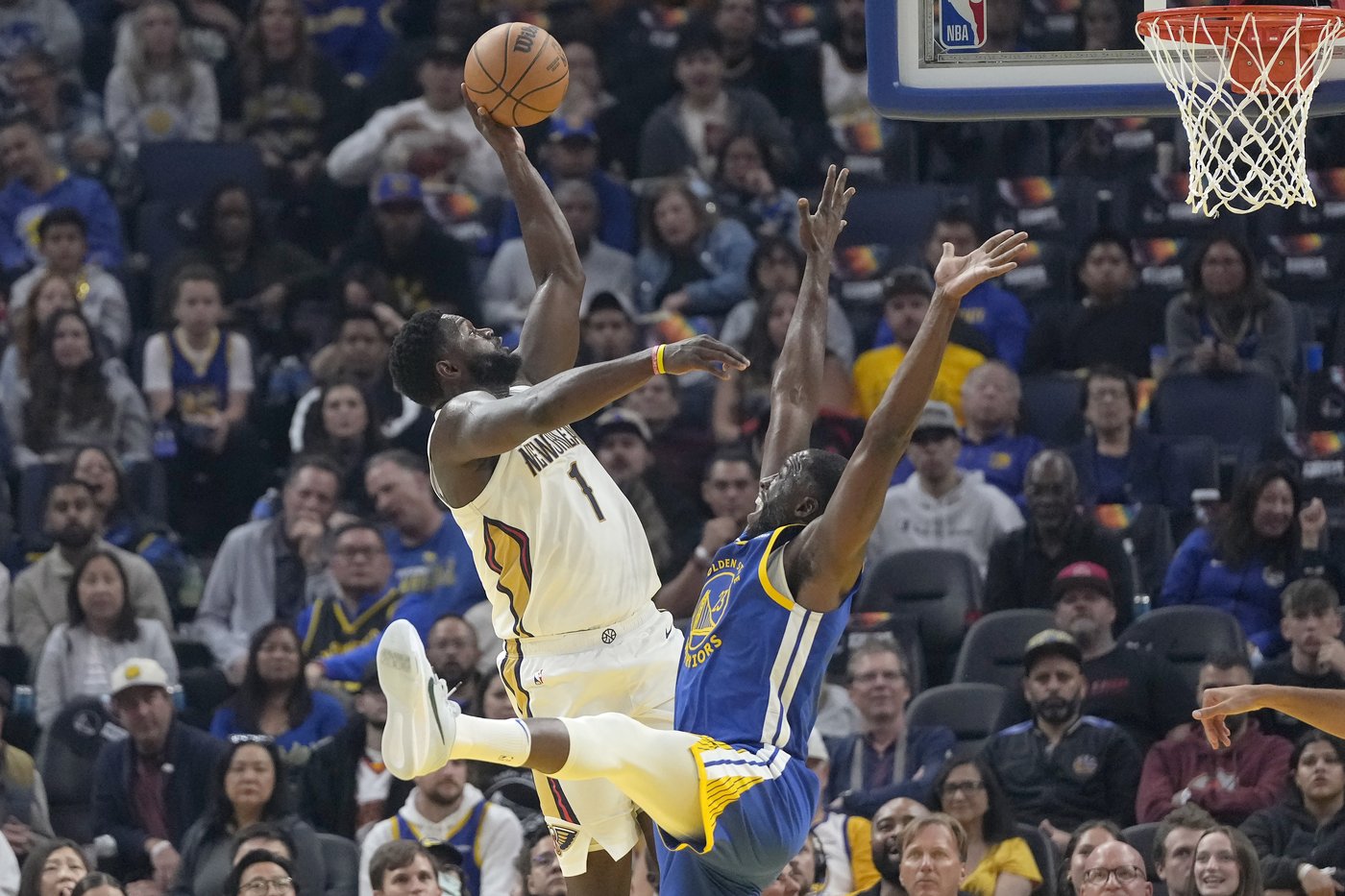 Trayce Jackson-Davis, Draymond Green lead Warriors to second straight win against Pelicans | iNFOnews.ca Trayce Jackson-Davis, Draymond Green lead Warriors to second straight win against Pelicans | iNFOnews.ca
