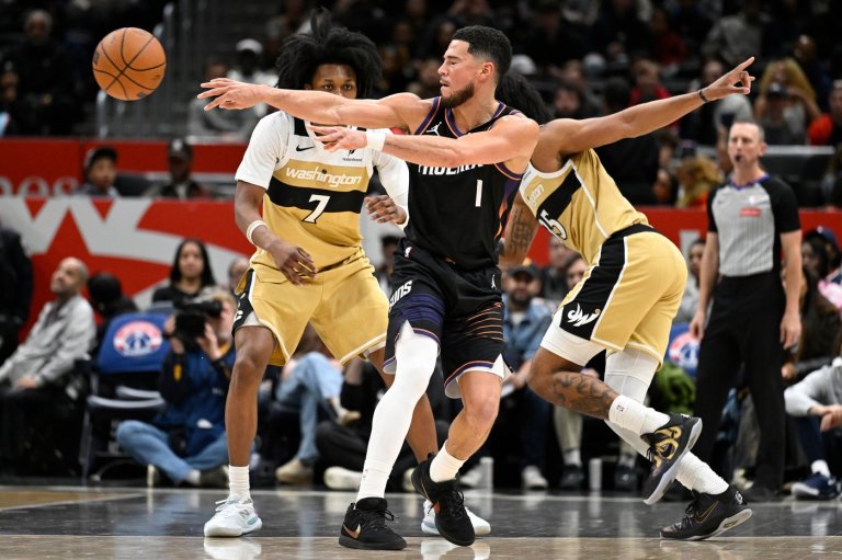 Brooks, Gillespie lead streaking Suns past improving Wizards, 115-101 | iNFOnews.ca