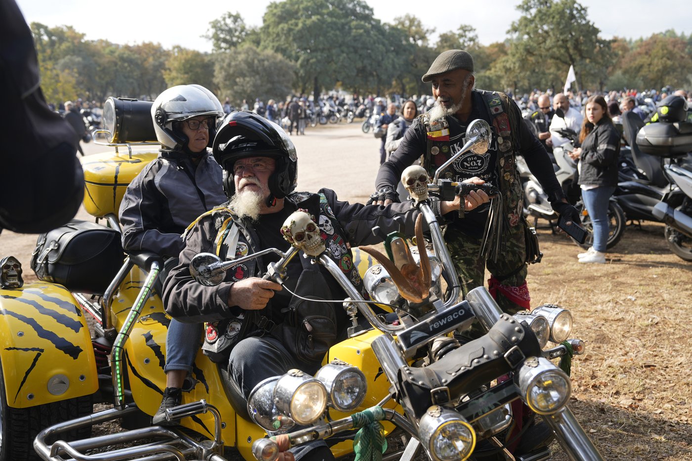 An estimated 180,000 motorcyclists converge at Portuguese shrine to have their helmets blessed. | iNFOnews.ca