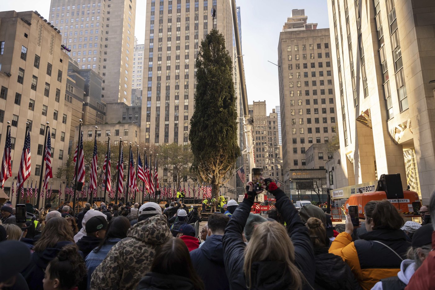 Haul out the holly! Rockefeller Center Christmas Tree arrives in New York City | iNFOnews.ca