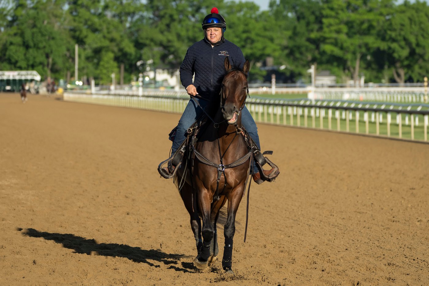 Cherie DeVaux returns to familiar Saratoga for the Belmont after her historic Kentucky Derby | iNFOnews.ca Cherie DeVaux returns to familiar Saratoga for the Belmont after her historic Kentucky Derby | iNFOnews.ca
