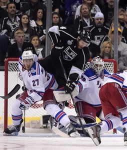 Rangers unhappy at no-call on goalie interference in OT loss to Kings | iNFOnews.ca Rangers unhappy at no-call on goalie interference in OT loss to Kings | iNFOnews.ca
