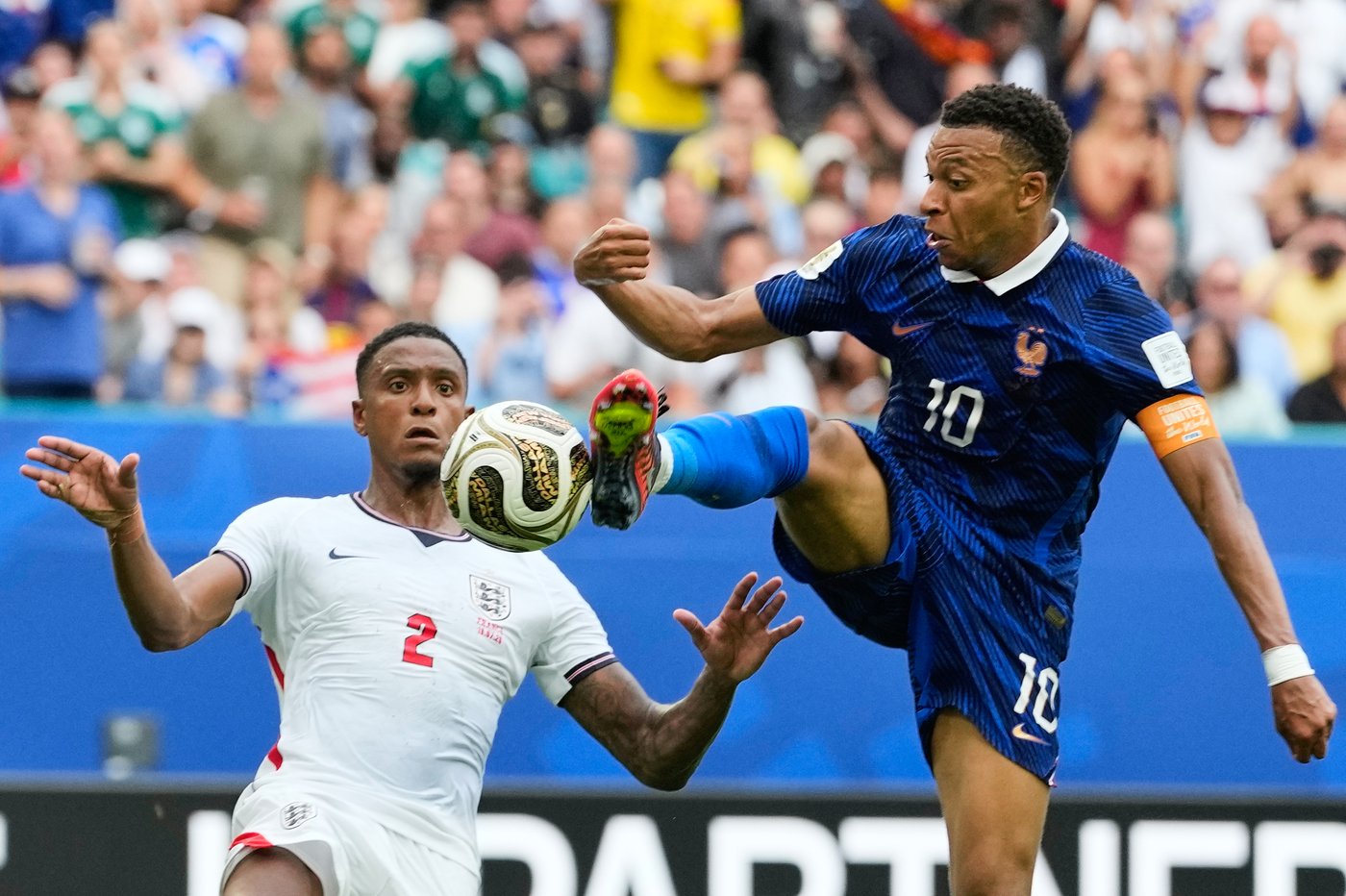 England gets hat trick from Saka and beats France 6-4 in wild World Cup third-place game, in photos | iNFOnews.ca