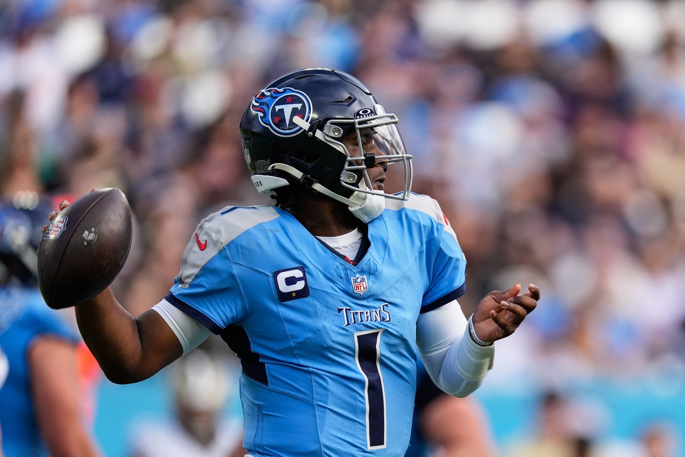 Cam Ward provides rare QB stability for the Titans by starting every game as a rookie | iNFOnews.ca