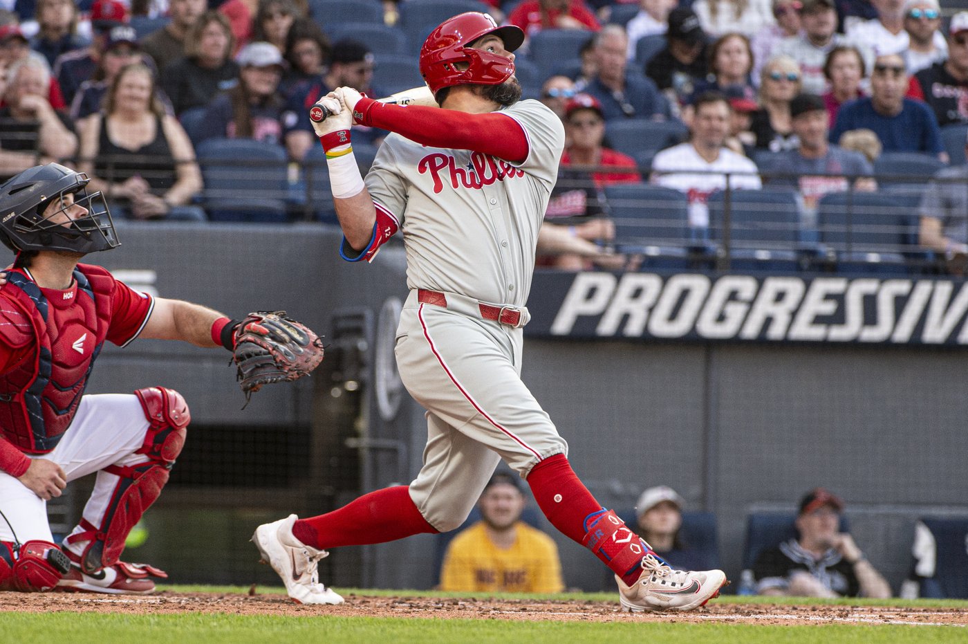 Harper homers and has 3 hits, Suárez bounces back in Phillies' 7-1 victory over Guardians | iNFOnews.ca Harper homers and has 3 hits, Suárez bounces back in Phillies' 7-1 victory over Guardians | iNFOnews.ca