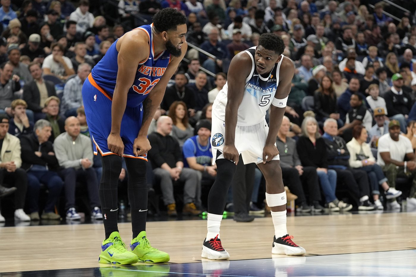 Towns tears up T-wolves in return with 32 points and 20 rebounds in 133-107 romp by Knicks | iNFOnews.ca