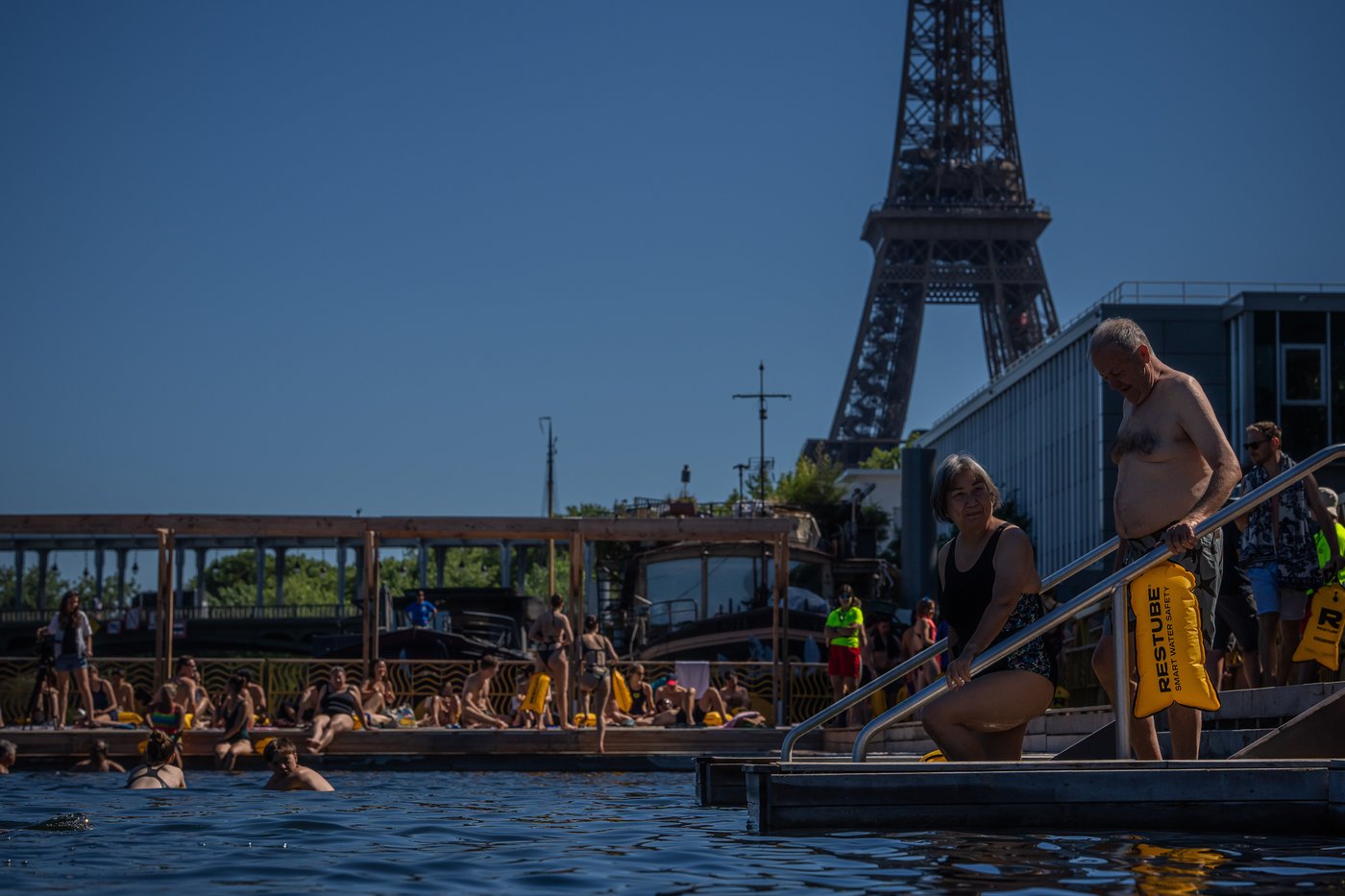 Paris summer ritual returns with 3 supervised Seine swimming spots | iNFOnews.ca Paris summer ritual returns with 3 supervised Seine swimming spots | iNFOnews.ca