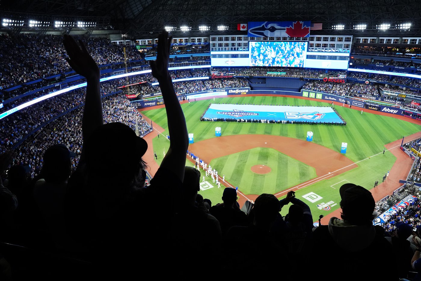 Photo Gallery: Jays open the season with walkoff win over A's | iNFOnews.ca