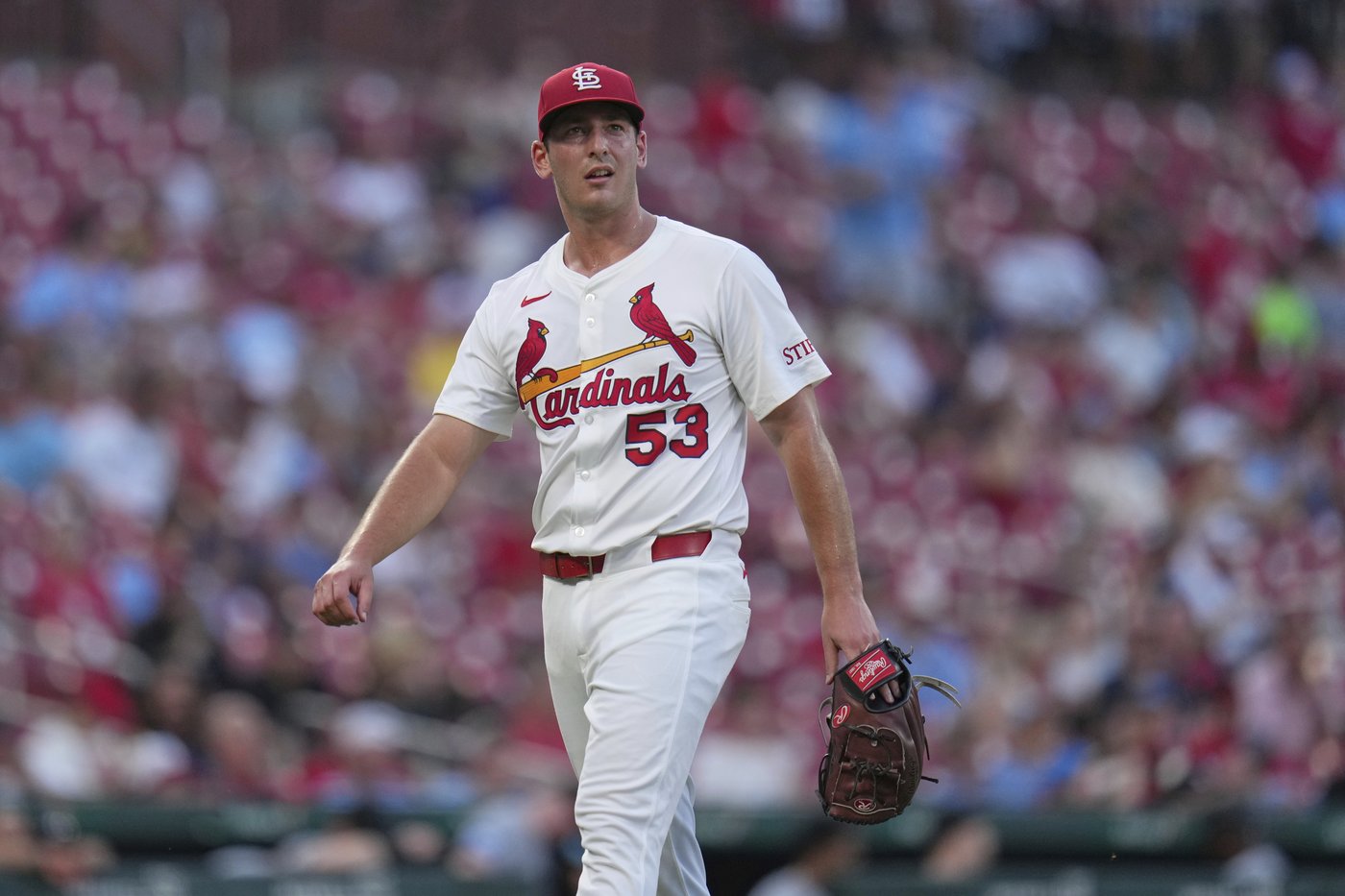 Cardinals' Andre Pallante takes a no-hit bid into the 6th inning vs. Marlins | iNFOnews.ca