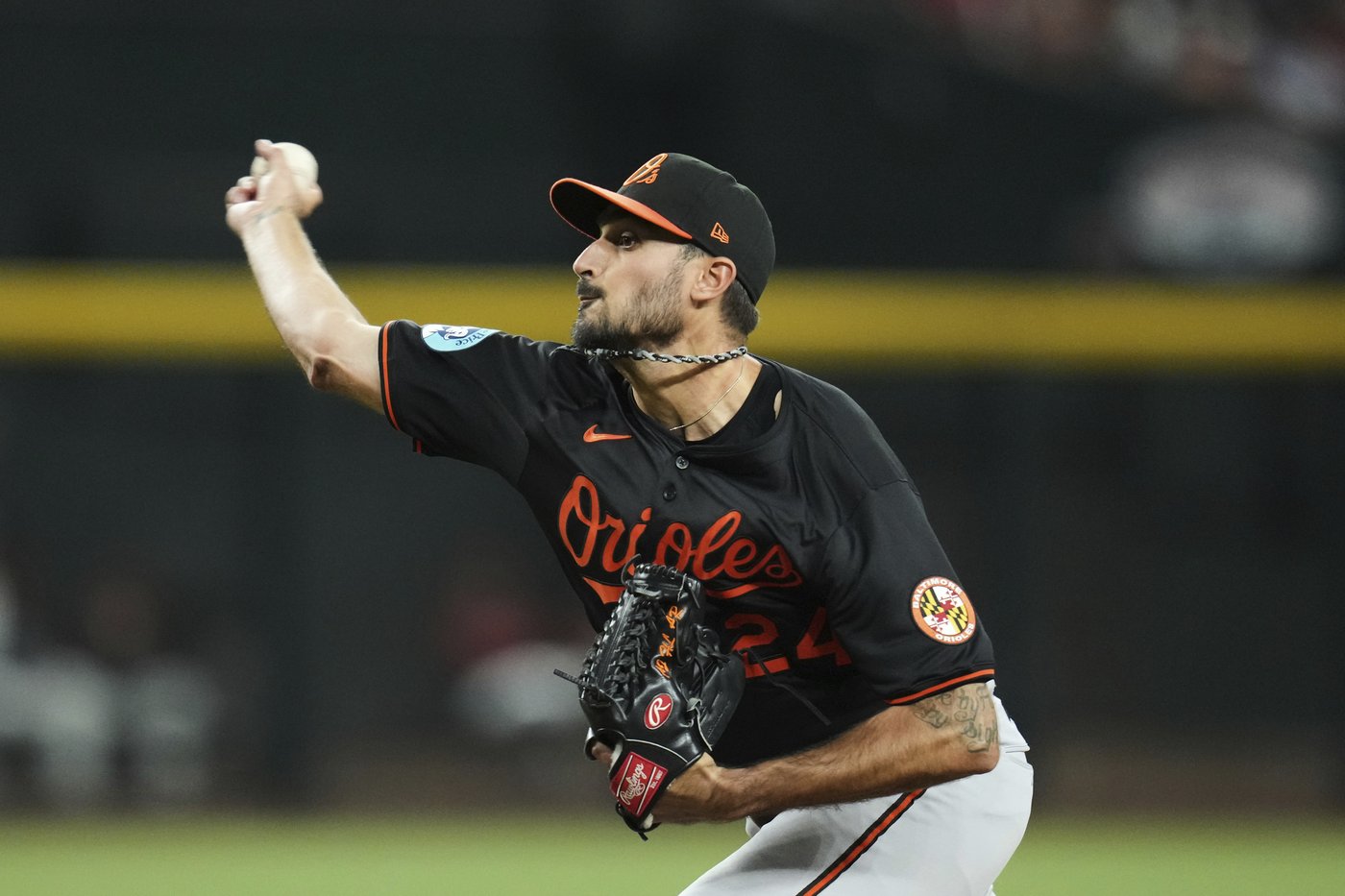 Eflin throws 6 quality innings but leaves with shoulder fatigue as Orioles beat Diamondbacks 5-1 | iNFOnews.ca