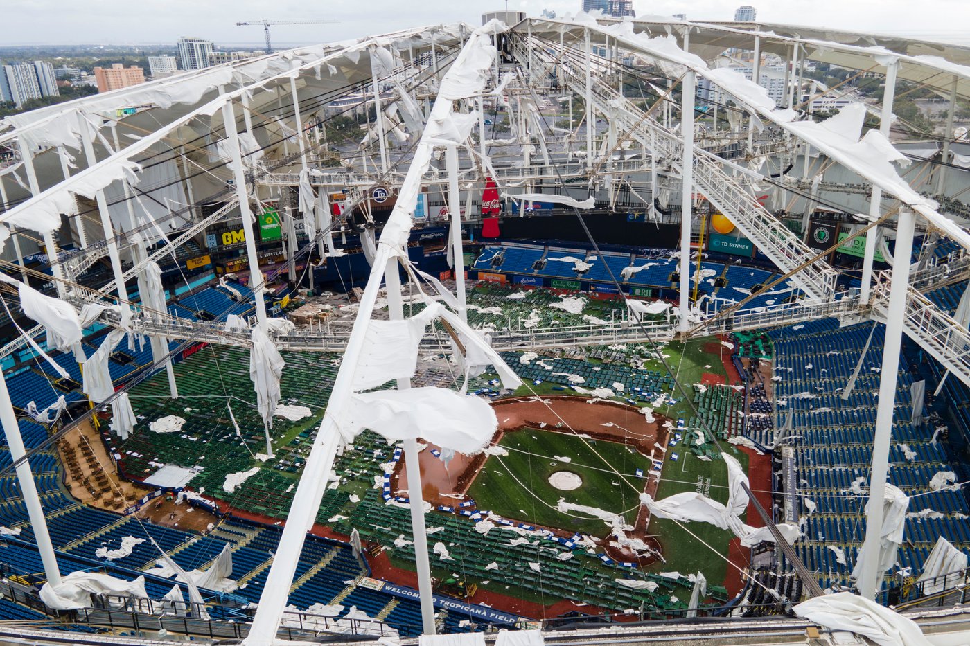 Rays are eager to return to Tropicana Field for the first game since hurricane damaged the roof | iNFOnews.ca