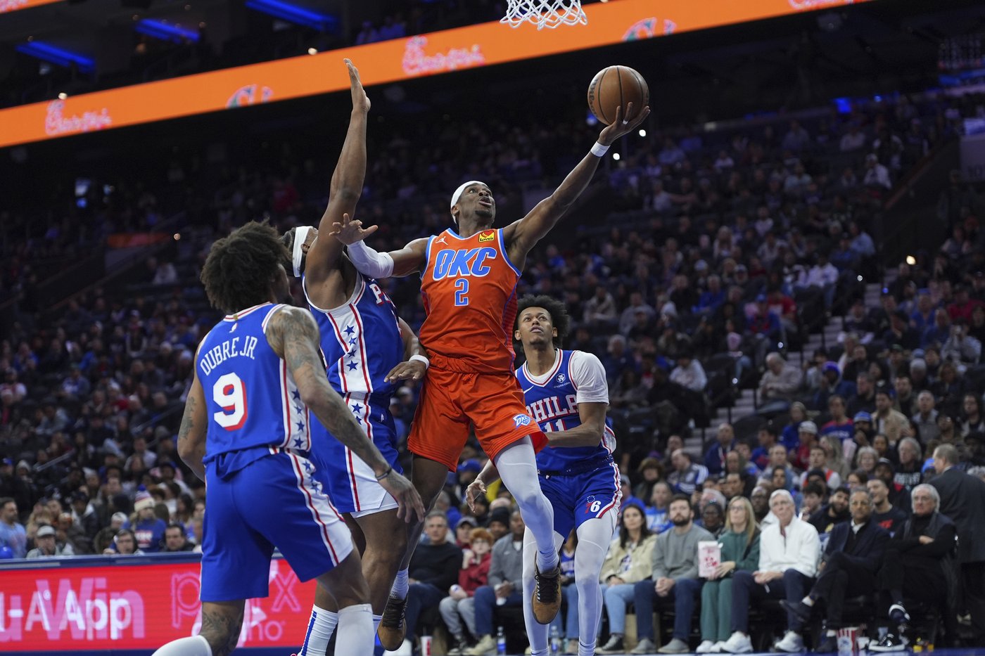 Thunder beat short-handed 76ers | iNFOnews.ca