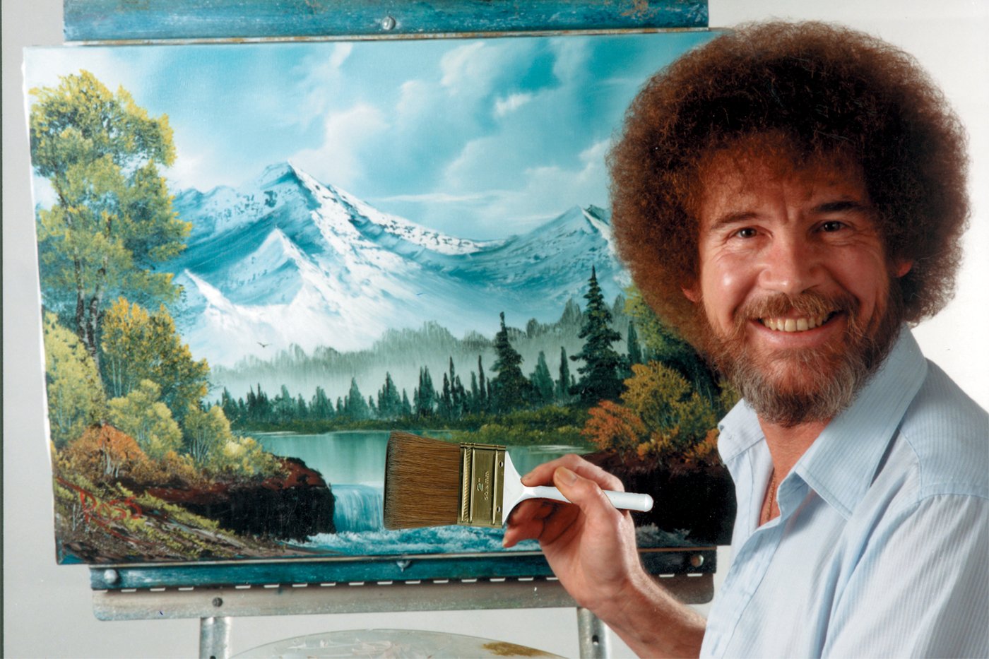 Bob Ross paintings to be auctioned to support public TV stations after federal funding cuts | iNFOnews.ca