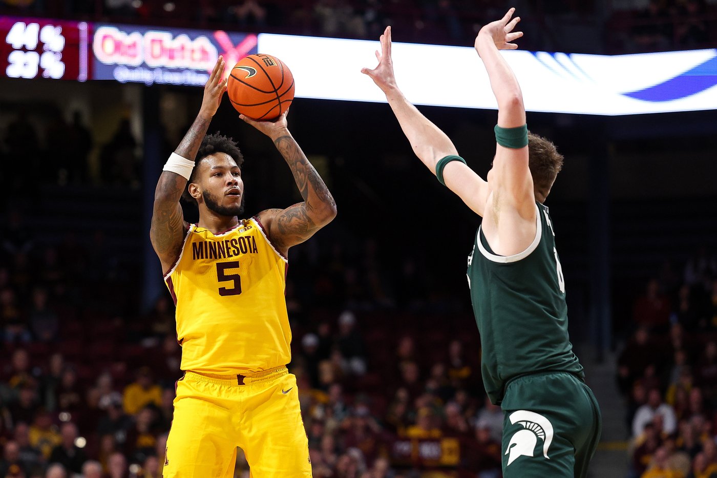 Minnesota upsets No. 10 Michigan State 76-73, fending off late Spartans surge to stop 7-game skid | iNFOnews.ca Minnesota upsets No. 10 Michigan State 76-73, fending off late Spartans surge to stop 7-game skid | iNFOnews.ca
