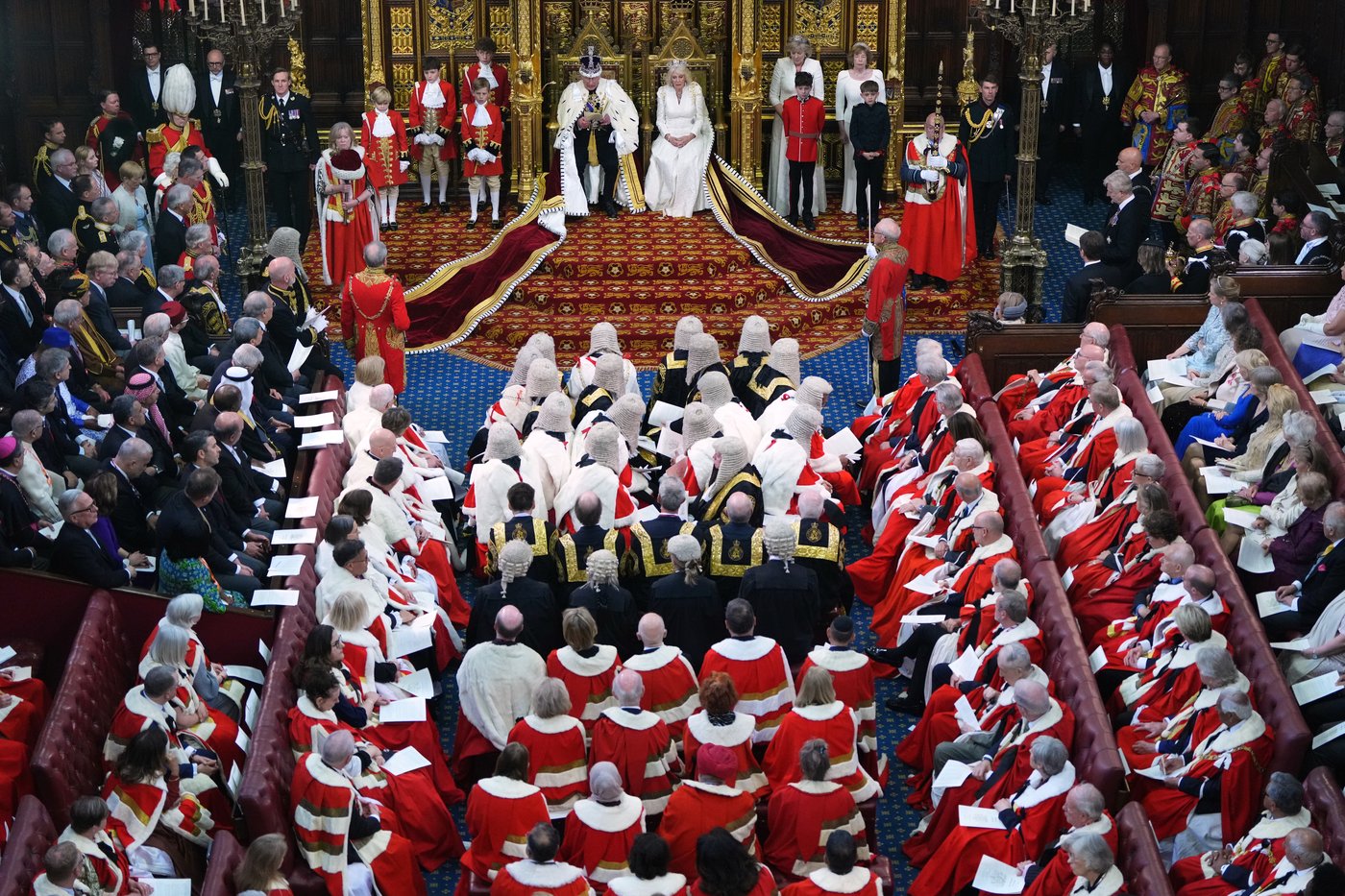 Photos Show King Charles III during the opening of Britain's Parliament | iNFOnews.ca