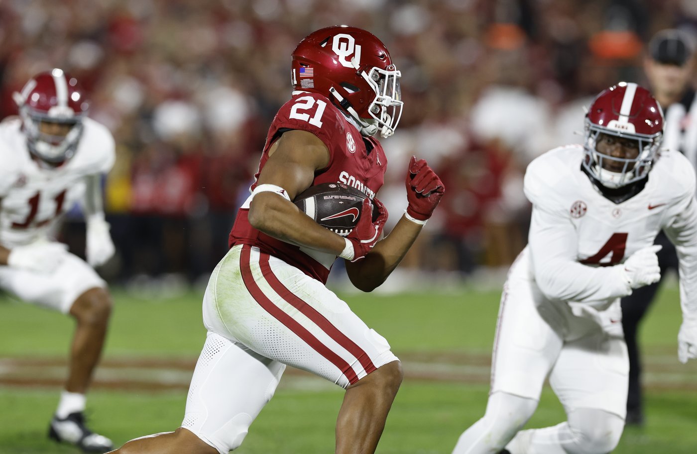 Oklahoma's throwback offensive approach against Alabama gets LSU's attention | iNFOnews.ca
