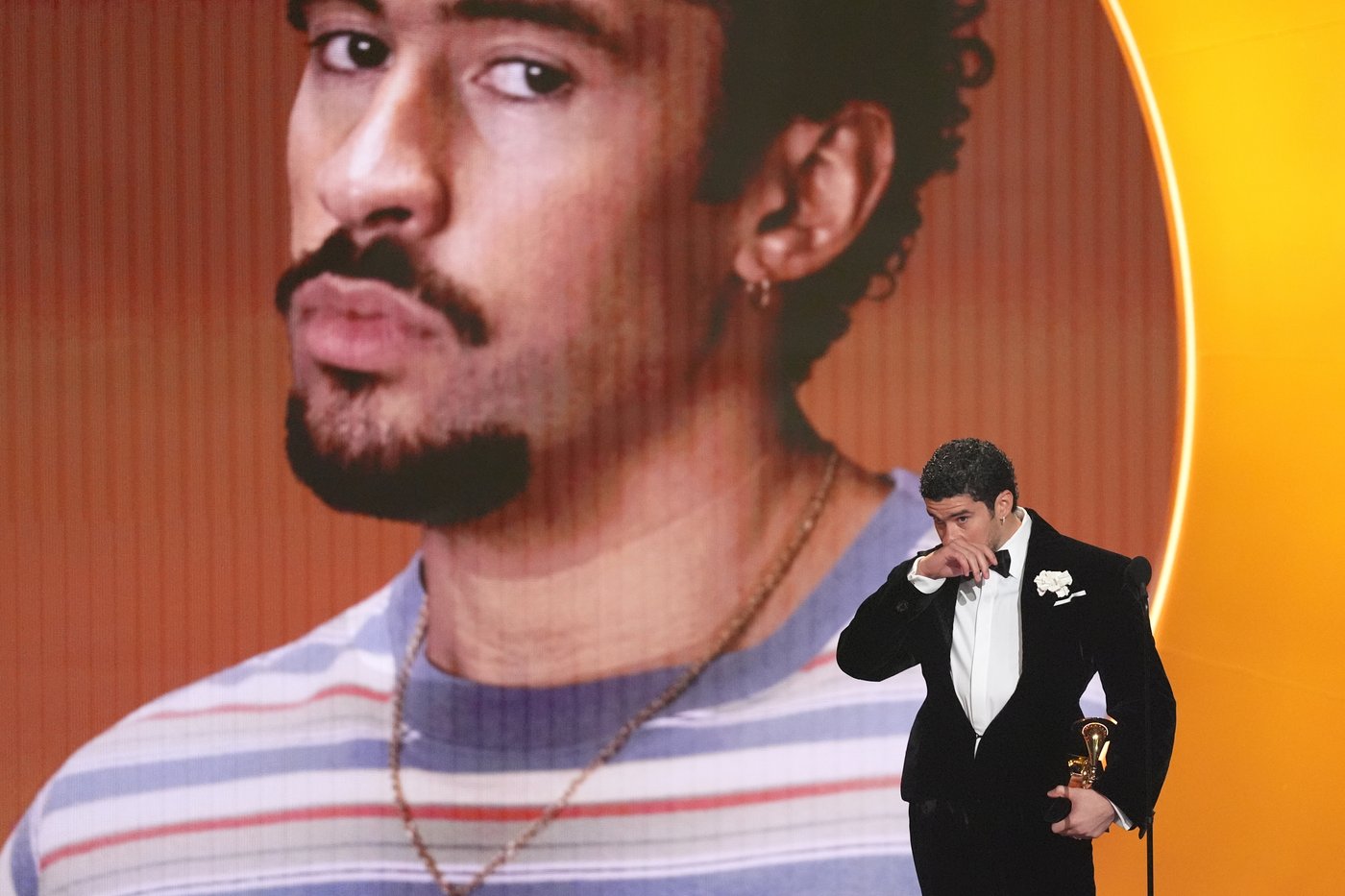 Bad Bunny wins album of the year at the 2026 Grammy Awards, a first for a Spanish-language album | iNFOnews.ca