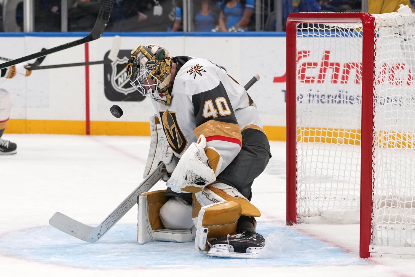 Bowman scores his first NHL goal, sparks Golden Knights to 4-1 win over Blues | iNFOnews.ca