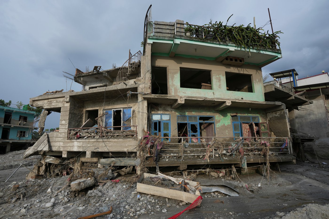 Photos show aftermath of flash floods in Nepal | iNFOnews.ca