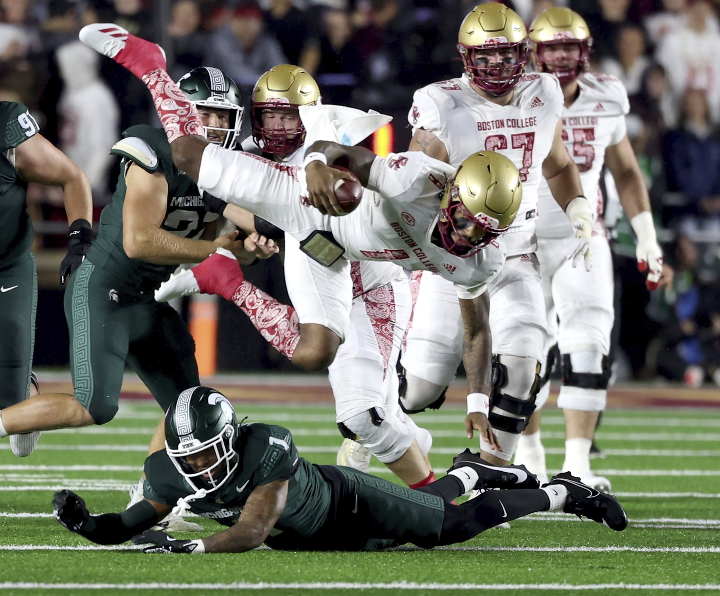 BC quarterback Castellanos will miss game against Western Kentucky; Grayson James to start | iNFOnews.ca