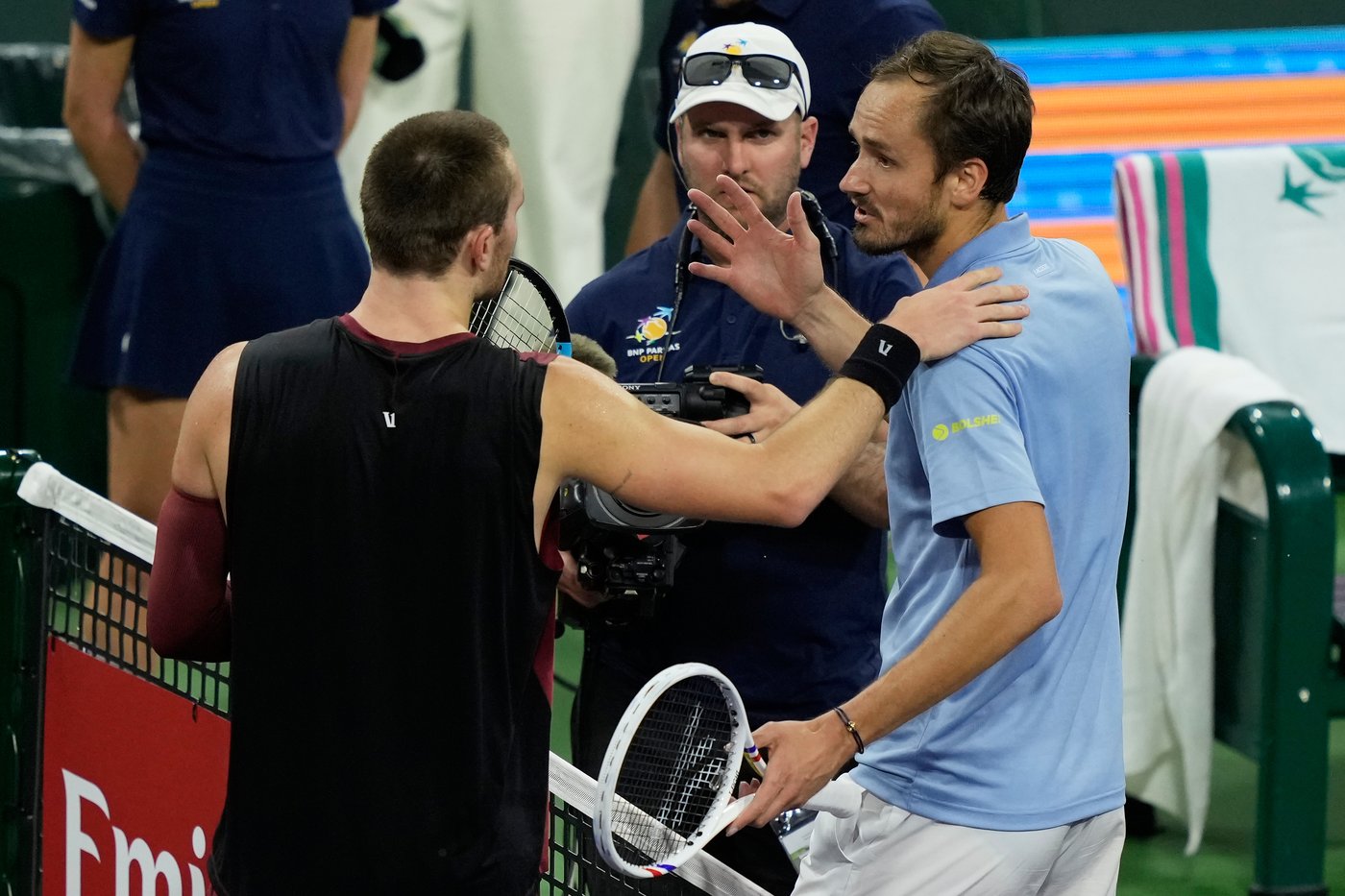Sabalenka and Sinner move to the BNP Paribas semifinals and Medvedev benefits from a disputed call | iNFOnews.ca Sabalenka and Sinner move to the BNP Paribas semifinals and Medvedev benefits from a disputed call | iNFOnews.ca