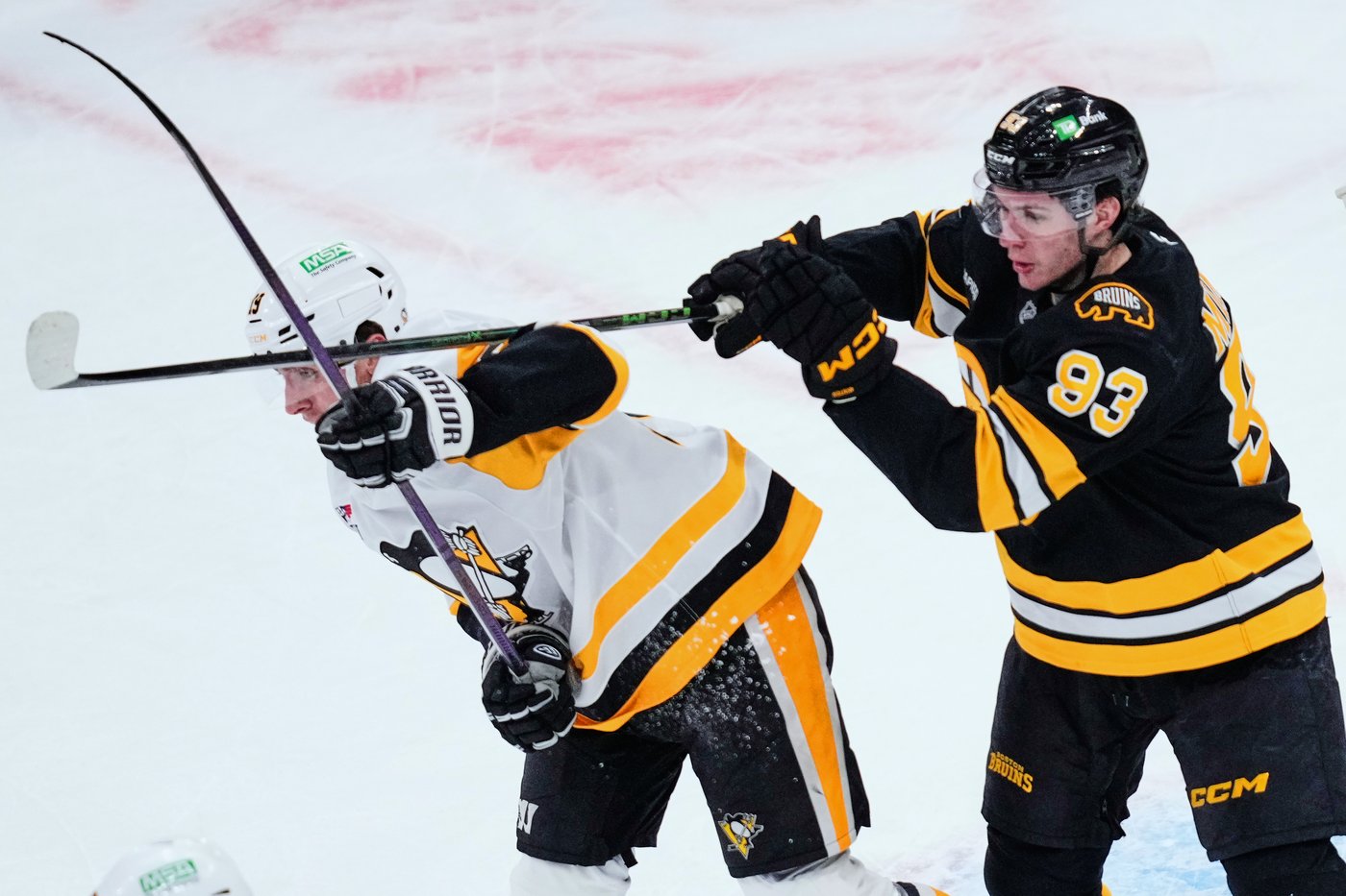 The Bruins beat the Penguins 2-1 as Khusnutdinov, Mittelstadt score 50 seconds apart | iNFOnews.ca The Bruins beat the Penguins 2-1 as Khusnutdinov, Mittelstadt score 50 seconds apart | iNFOnews.ca