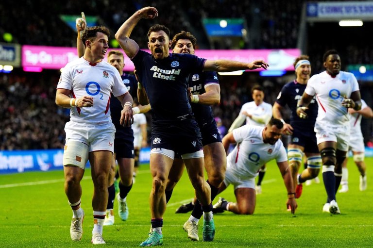 Scotland stuns England 31-20 at Murrayfield and snaps a 12-test winning streak | iNFOnews.ca