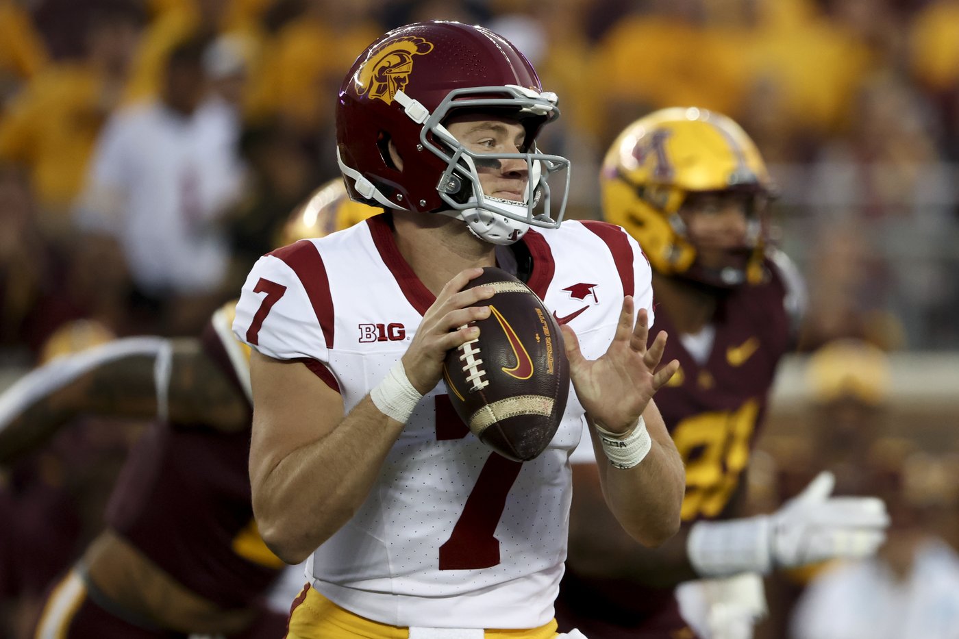 Minnesota upsets No. 11 USC 24-17 on Brosmer's 4th-and-goal sneak with 56 seconds left | iNFOnews.ca Minnesota upsets No. 11 USC 24-17 on Brosmer's 4th-and-goal sneak with 56 seconds left | iNFOnews.ca